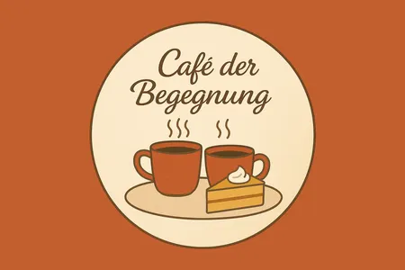 Café der Begegnung mit Kaffee und Kuchen
